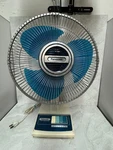 Panasonic 1208 Vintage Desk Fan 12" Oscillating Electric Table Japan Works. Fixed Price $69.95.