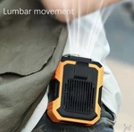 Mini Waist Clip / Wearable Portable Fan DQ215, Rechargeable, Usb Power Bank. Fixed Price $21.40.