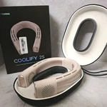Torras Coolify 2S Smart 3-IN-1 Neck Air Conditioner Cooling Heating Fan Rosegold. Fixed Price $99.99.