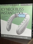 Famotansia Icy Neck Bliss Instant Cooling Fan. Fixed Price $33.10.
