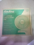Air King 9146 Floor Fan 6" 2 Speed Circulating Tilting Head 4C796. Fixed Price $25.99.