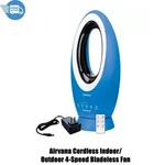 Airvana Cordless Indoor/outdoor 4-SPEED Bladeless Fan. Fixed Price $125.97.