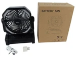 Addacc D12 40000MAH 37WH Rechargeable Battery Powered High Velocity Portable Fan. Fixed Price $47.93.