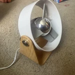 Mini Fter Tischventilator Sharper Image SBS1 Wei Esche Holz Usb. Fixed Price $200.00.