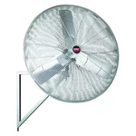 Standard Duty Industrial Fan, Wall Mount, 24 Blade Dia, 208V, 6,050 Cfm,. Fixed Price $416.40.