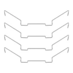 4PCS 9CM Stainless Cpu Fan Clips Jonsbo CR1400 CR1200 Heatsink Buckles. Fixed Price $16.85.
