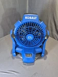 Kobalt 24V 7 Cordless Portable 5 Gal Bucket Misting Jobsite Fan KMF1024B-03. Fixed Price $49.95.