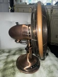 Retro Heavy Circulator 3-SPEED Desk Fan Model FT5-30 13'' Diameter Bronze Color. Fixed Price $45.00.