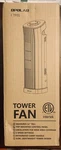 New 14 Oscillating Tower Fan For Home Office Personal Slim Design Quiet Black. Fixed Price $33.00.