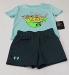 Under Armour Infant Boys Nacho Fans Short Set 24 Months. Fixed Price $19.95.