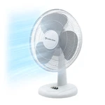 Comfort Zone Oscillating Fan, 12 Inches, 3 Speeds, Adjustable Tilt, White. Fixed Price $33.19.