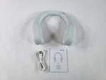 Jisulife Four Turbo Neck Fan Upgraded Version Usb Rechargeable FA12R Grey White. Fixed Price $18.37.
