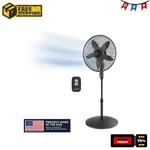 Lasko Cyclone Max 18" 4-SPEED 23 Ft/s High-velocity Remote Controlled Fan. Fixed Price $46.50.