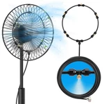Anti-leak Fan Mister For Outside Patio Pre-assembled Cooling System With 26.... Fixed Price $26.58.
