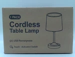 Vevor Mini Cordless Led Table Lamp With Dimmer, Usb Rechargeable Touch Switch. Fixed Price $16.79.
