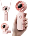 Gaiatop Portable Handheld Fan 5 Speed Rechargeable Battery 18H Max 3-IN-1 Neck. Fixed Price $24.22.