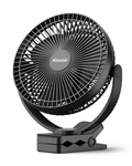 Koonie 10000MAH Clip Fan, Rechargeable 8-INCH Usb Desk & Clamp 4 Speed. Fixed Price $67.80.