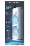 Bell+howell Dual Fan Led 3XMISTING Jets New. Fixed Price $29.99.