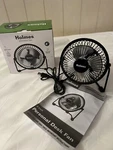 Holmes 4" Usb Powered Adjustable Head Personal Desk Fan Black. Fixed Price $9.90.