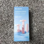 Jisulife Handheld Fan Power Bank Flashlight LIFE8 Plus Pink Rechargeable 3IN1. Fixed Price $9.99.