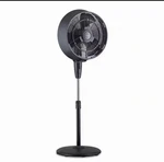 Newair 18 In. 3-SPEED Wide-angle Oscillating Outdoor Misting Fan And Pedestal. Fixed Price $110.50.