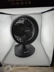 Holmes 10-INCH Lil Blizzard Oscillating Table Fan, Black 3-SPEEDS. Fixed Price $34.99.