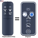 Replacement Remote Control For Rowenta VU5670 Series Turbo Stand Floor Fan. Fixed Price $15.90.