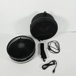 Venty Portable Oscillating Fan Black Travel Case - Tested Working. Fixed Price $80.00.