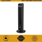 Hampton Bay 36" Tower Fan FZ1025HRHD 4-SPEED Oscillating W/ Remote Black. Fixed Price $63.99.