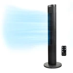 Comfort Zone Oscillating Tower Fan With Remote, 40 Inches, 3 Speeds. Black. Fixed Price $76.19.