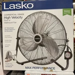 Lasko Max Performance 20" High Velocity Floor Wallmount Fan. Fixed Price $79.99.
