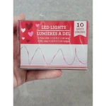 Greenbrier International 10 Pink Led String Lights 3.9FT Battery Operated Indoor. Fixed Price $9.98.