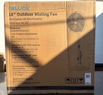 Newair 18 Outdoor Misting Fan Modell AF-600. Fixed Price $89.96.