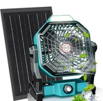 Drchop 20000MAH Solar Camping Fan, 10W Powered Fans With Panel, R.... Fixed Price $57.81.