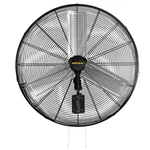 30 In. Oscillating Wall Mount Industrial Fan With 2-SPEED Control, Pull-chain Sw. Fixed Price $275.02.
