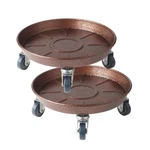 Pack 16" Heavy Duty Plant Dolly With Wheels, 320LBS Metal Rolling Sta.... Fixed Price $58.57.