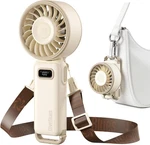 Diveblues Portable Handheld Fan, 7.4M/S High Speed Turbo 180 Foldable 4-IN. Fixed Price $26.79.