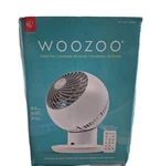 Woozoo Globe Multi-directional 5-SPEED Oscillating Fan W/ Remote, PCF-SC15T Whit. Fixed Price $49.80.