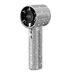 Diamond-shimmering Luxury Fan-a Portable Handheld Turbo 3 Gear Wind Recharge. Fixed Price $28.97.