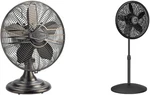 17" Oscillating & Pedestal Fan - 3 Speed, Adjustable, Bronze Finish. Fixed Price $201.99.