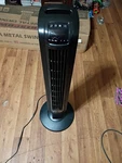 Lasko Oscillating Tower Fan, 3 Quiet Speeds, Timer, With Remote For Bedroom. Fixed Price $65.00.