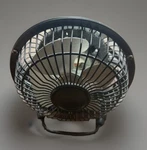Fan Black Mainstays 9-INCH 3 Speed High Velocity. Fixed Price $13.99.