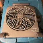 TREVA/O2COOL FD10006AU Compact Fan, 10" Dia. Blade, Speed, Battery Or. Fixed Price $32.24.