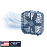 Lasko 3-SPEED Energy Efficient Box Fan Laguna Blue B20312. Fixed Price $24.30.