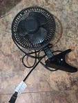 Intertek F-0610 6" Clip-on Electric Fan 2 Speed, 3 Blade, White, 5 Ft Cord. Fixed Price $12.99.