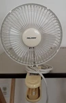 Pelonis Portable Clip Fan With Fully Adjustable Tilt Electric 6". Fixed Price $18.00.