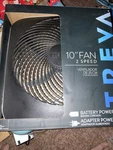 O2COOL Treva Fan 10INCH Battery Electric Operated Portable. Fixed Price $49.99.