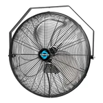 20" High Velocity Wall Fan - 4750 Cfm, 3 Speed, Ul Listed For Uses. Fixed Price $127.99.