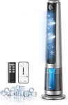 Dreo Turbocool 765S Dc Misting Tower Fan - 6L Tank 20 Db Quiet Silver. Fixed Price $204.99.