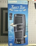 Lasko 4911 Twist-top Tower Fan Black (open Box). Fixed Price $19.99.